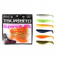  Tsuribito Supersoft Rake Shad 2.8