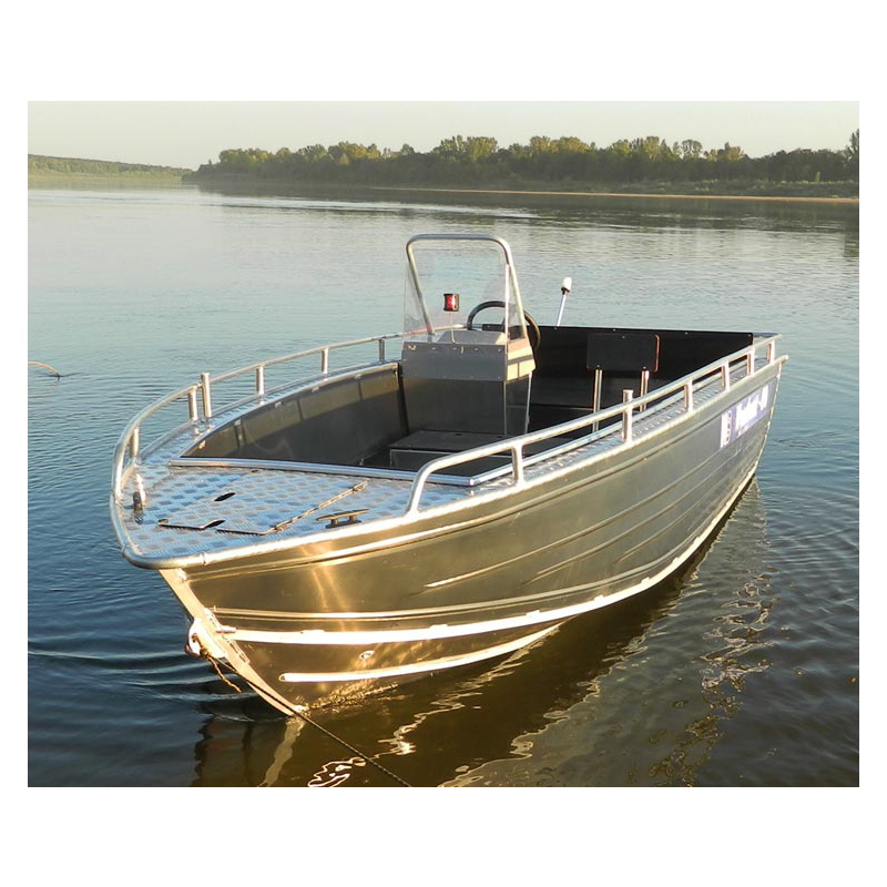 Купить алюминиевую моторную. Катер Wyatboat 490. Катер Wyatboat алюминиевый 490c l. Wyatboat 490 c СПЕЦЗАКАЗ. Windboat 490.