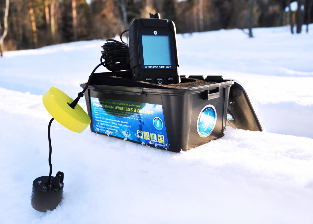 эхолот JJ-Connect Fisherman Wireless 3 Deluxe