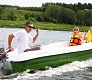 Отдых на стеклопластиковой лодке Laker 410