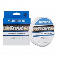 Леска Shimano Trout Competition Mono 150 м красная