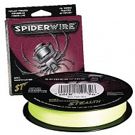 Леска плетеная Spiderwire Stealth Tracer Yellow 137 м