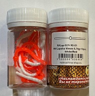 Мягкая приманка Red Machine Lapsha 90mm 0,76gr 10pcs. Whit...