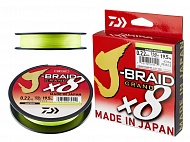 Леска плетеная DAIWA J-BRAID GRAND X8E-135M CHARTREUSE