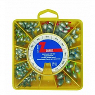 Набор грузил Zebco 11 видов ( 1гр-13гр )