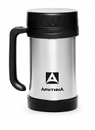 Термокружка АРКТИКА бытовая, вакуумная, с ручкой, 500 мл 4...