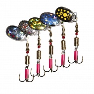 Блесна Trout Pro Aglia вращающаяся  №4 серебро