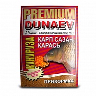 Прикормка DUNAEV PREMIUM 1кг Карп-Сазан Кукуруза
