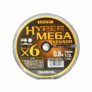 Леска плетеная DAIWA UVF Hyper Mega Sensor 6x 100м