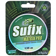 Леска плетеная Sufix Matrix Pro Chartreuse 135м