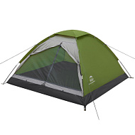 Палатка JUNGLE CAMP Lite Dome 2 зеленый/серый 70811