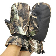 Рукавицы Huntsman перчатки Special Bird 2в1 цвет Лес ткань...