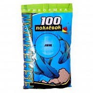 Прикормка 100 Поклевок серия Фишермен Лещ (1 уп. - 900 гр....