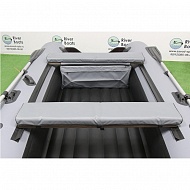 Накладка River Boats мягкая с сумкой 870х230мм серая/черна...