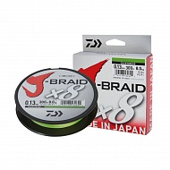 Леска плетеная DAIWA J-BRAID X8E-300M светло-желтый