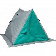 Палатка Helios зимняя двускатная DELTA Комфорт biruza/gray...