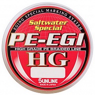 Леска плетеная Sunline PE Egi HG 120 м