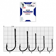 Крючки рыболовные COBRA ALLROUND сер. CA129 
