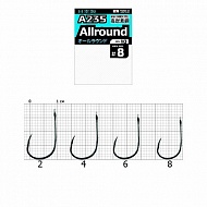 Крючки рыболовные COBRA Pro ALLROUND сер.A235