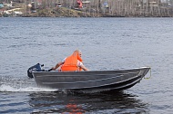Лодка ВИЗА-яхт ALUMAX-300 (с подуключиной и ...
