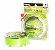 Леска плетеная Varivas Sea Bass PE MAX POWER Tracer, 150m