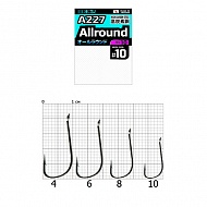 Крючки рыболовные COBRA Pro ALLROUND сер.A227
