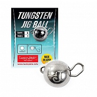 Груз Lucky John Pro Series TUNGSTEN JIG BALL вольф. разбор...
