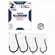 Крючки рыболовные COBRA ALLROUND сер. CA122 