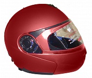 Шлем UMC Н910, размер L, модуляр матовый красный