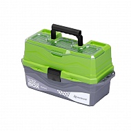 Ящик Nisus для снастей Tackle Box трехполочный зеленый (N-...