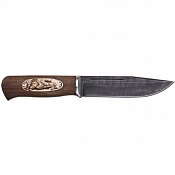 Нож Волк дамасский (Костяная плашка)